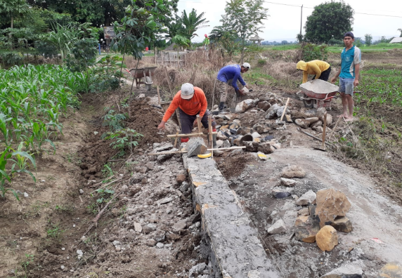 Pembangunan Jitut Jides Blok Sasem Desa Johorejo, Bankeu Pemdes Pemprov Jateng 